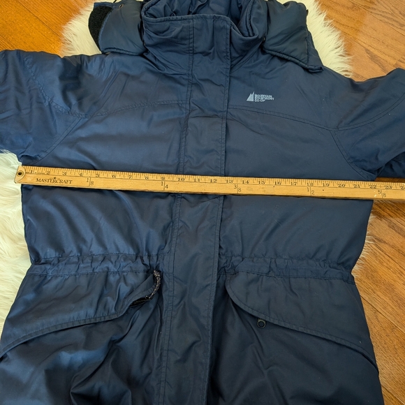 MEC Vintage Women's Winter Coat Blue XS - Picture 10 of 12